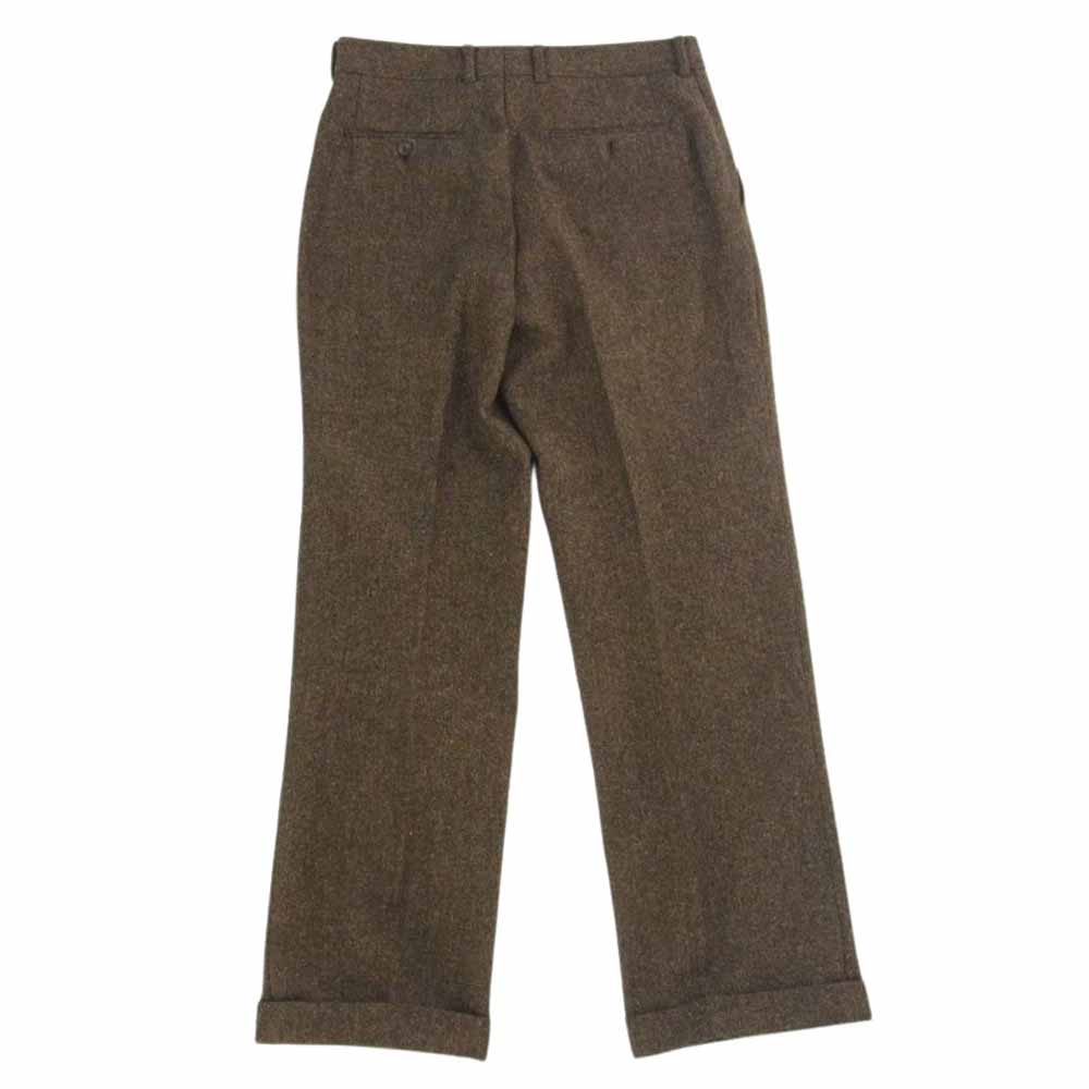 BEAMS ビームス 23-17-0110 International Gallery BEAMS インターナショナルギャラリー ウール ツィード カラーネップ ダブルブレスト セットアップ スーツ ブラウン系 48【中古】