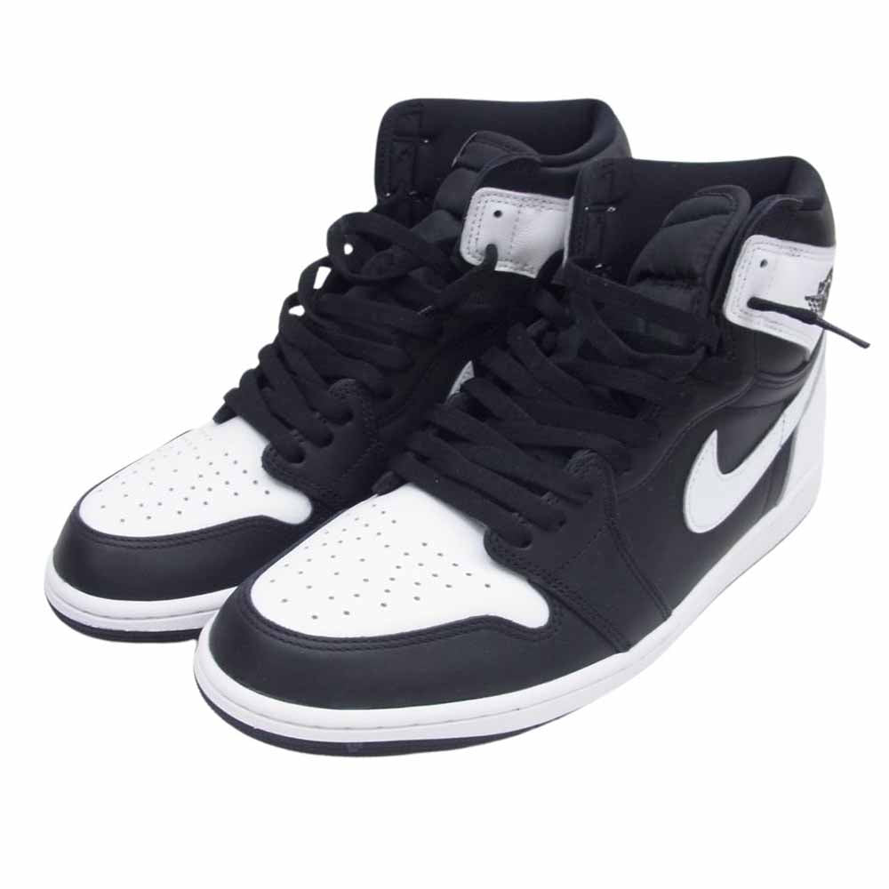 NIKE ナイキ DZ5485-010 Air Jordan 1 エアジョーダン1 Retro High OG Black White  レトロ ハイ OG ブラック ホワイト スニーカー ブラック系 ホワイト系 29.5cm【新古品】【未使用】【中古】
