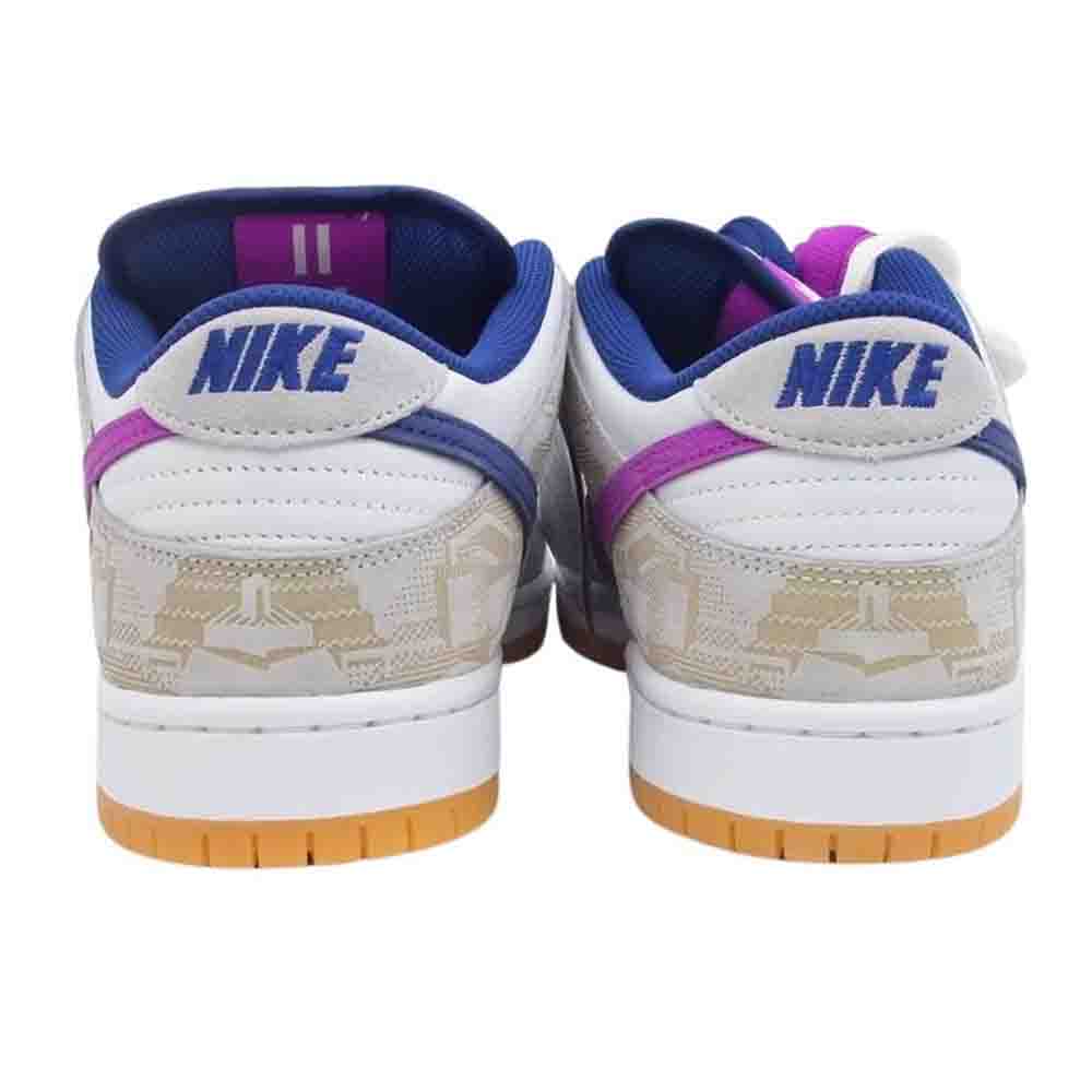 NIKE ナイキ FZ5251-001 × Rayssa Leal ライッサ レアウ SB Dunk Low ダンクロー PRM Pure Platinum and Vivid Purple ピュアプラチナム アンド ヴィヴィッドパープル スニーカー ホワイト系 マルチカラー系 29.5cm【新古品】【未使用】【中古】