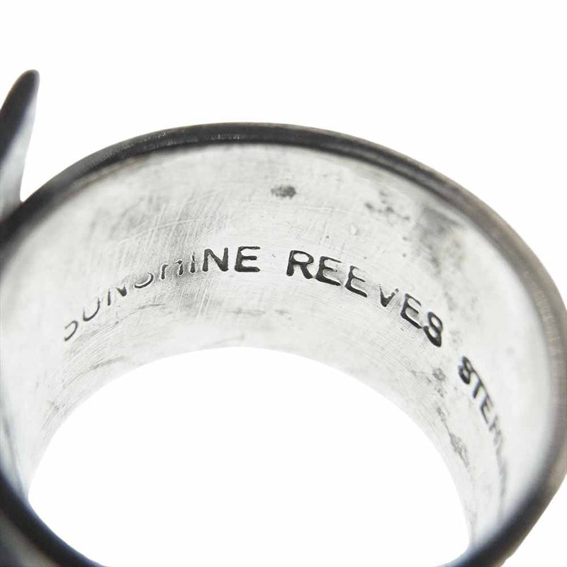 SUNSHINE REEVES サンシャインリーブス BEAMS ビームス別注 STAR RING スター スタンプワーク リング シルバー系 12号【中古】