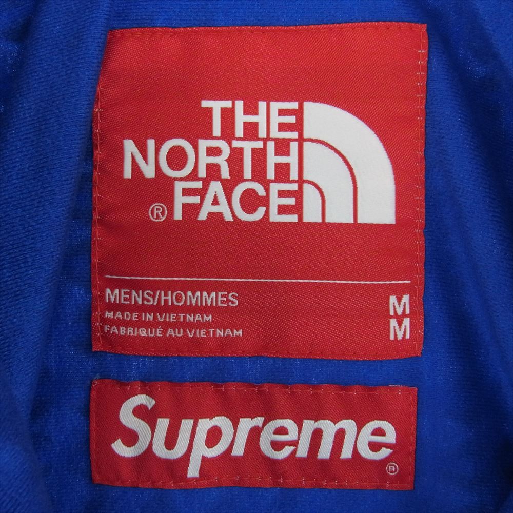 Supreme シュプリーム 21SS NP12103I × THE NORTH FACE ノースフェイス Studded Mountain Light Jacket スタディッドプリント マウンテンパーカー ナイロンジャケット ブルー系 USA:M【新古品】【未使用】【中古】