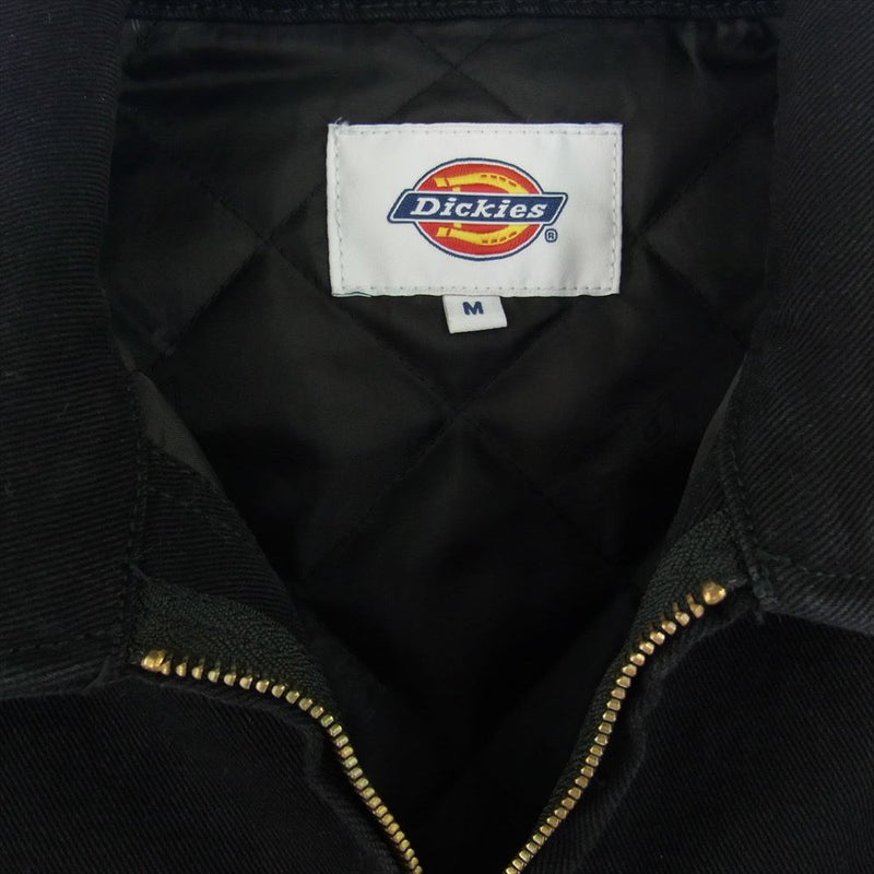 Dickies ディッキーズ TJ15MODEL DENIM INSULATED EISENHOER 中綿 ジャケット ブラック系 M【新古品】【未使用】【中古】