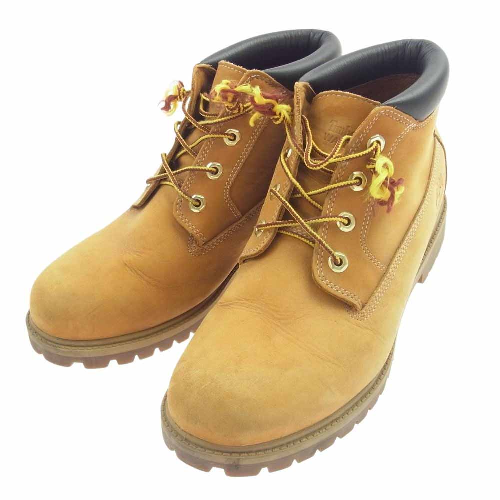 Timberland ティンバーランド A15RW NELSON CHUKKA WP ネルソン チャッカ ウォータープルーフ ブーツ ライトブラウン系 28cm【中古】