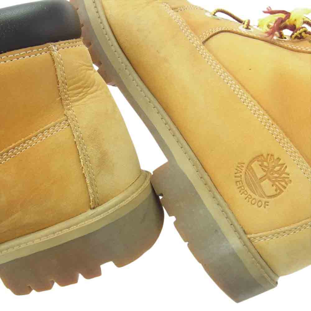 Timberland ティンバーランド A15RW NELSON CHUKKA WP ネルソン チャッカ ウォータープルーフ ブーツ ライトブラウン系 28cm【中古】