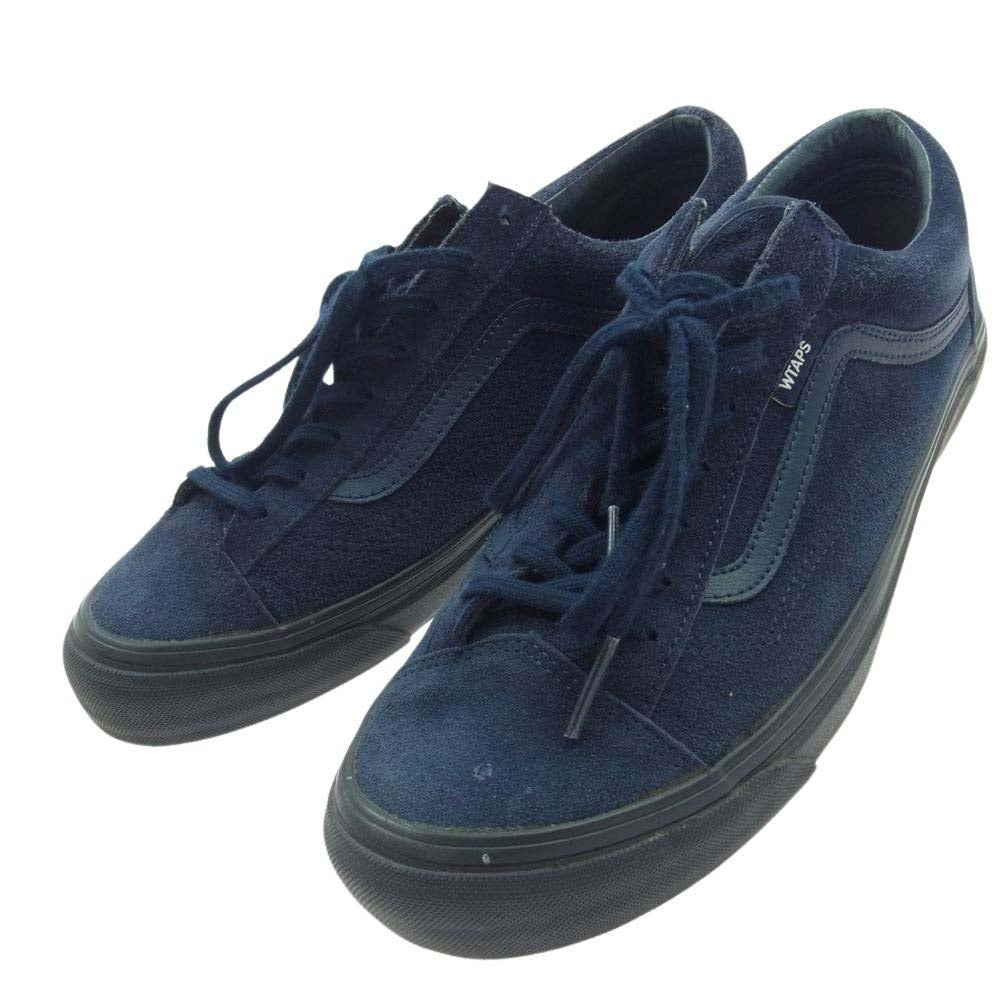 WTAPS ダブルタップス 15AW 152BWVND-FWM03S × VANS ヴァンズ OG Style 36 LX スニーカー ネイビー系 29cm【中古】