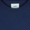 WTAPS ダブルタップス 21SS 211ATDT-CSM13 FLAT 02 CREW NECK クルーネック 半袖 Tシャツ ネイビー系 L 03【極上美品】【中古】