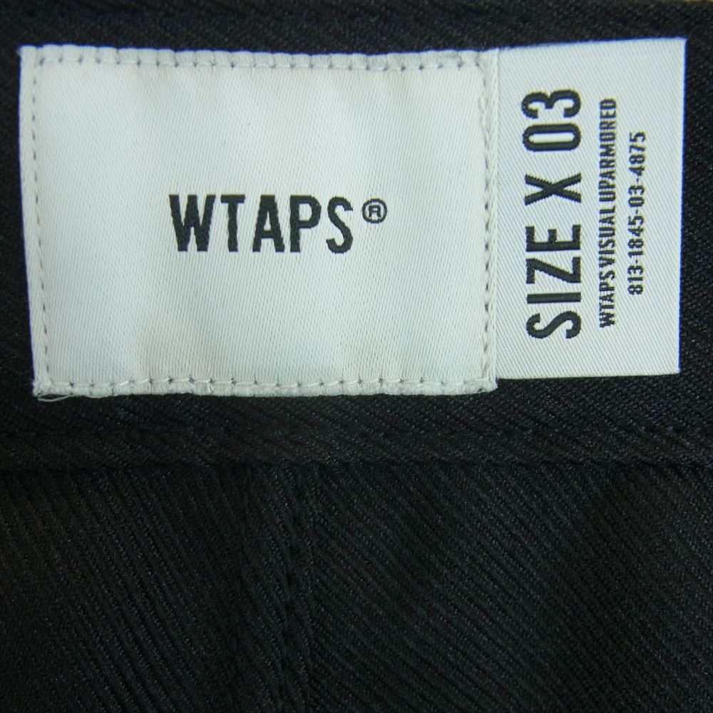 WTAPS ダブルタップス 22SS 221TQDT-PTM04 SHORTS ハーフ ショート パンツ ショーツ ブラック系 03【極上美品】【中古】