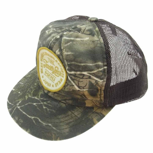 TENDERLOIN テンダーロイン T-MESH TRUCKER CAP メッシュキャップ トラッカー キャップ カーキ系【中古】