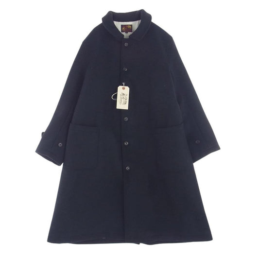 JELADO ジェラード TM83425 The 2 Monkeys Wool Atelier Coat ザ トゥーモンキーズ ウール アトリエコート ショップコート オーバーコート ダークネイビー系 S【極上美品】【中古】