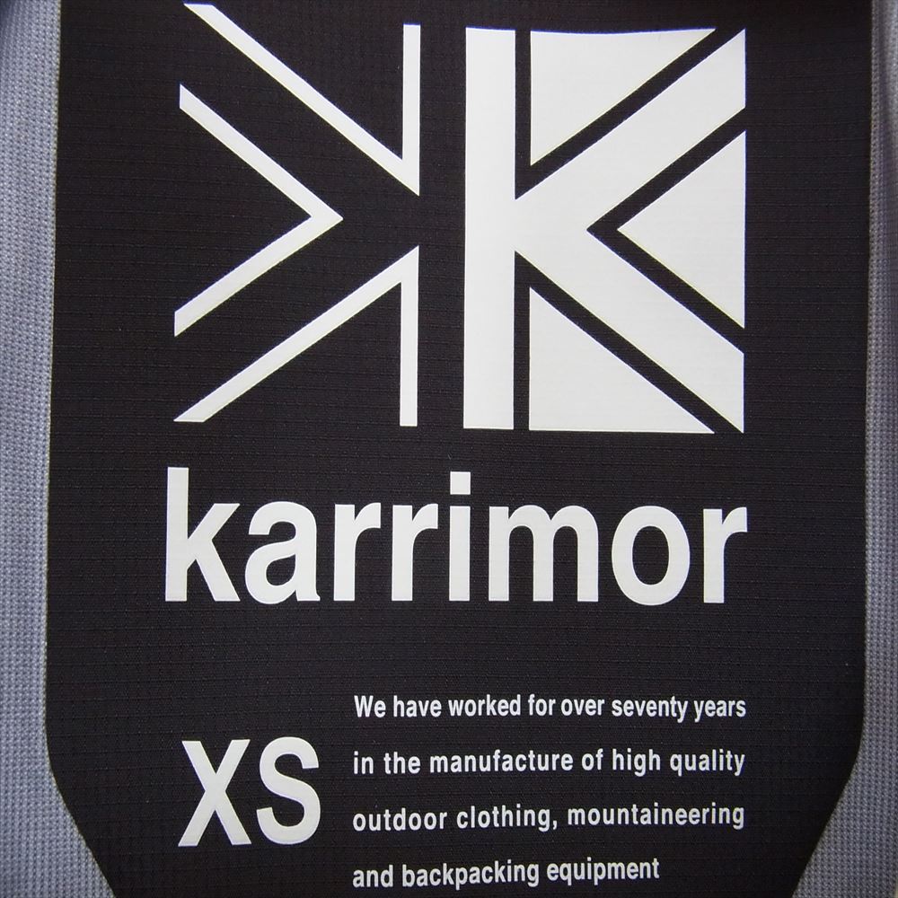 Karrimor カリマー 101501 WTX 3L rain jkt レインジャケット ブラック系 XS【極上美品】【中古】