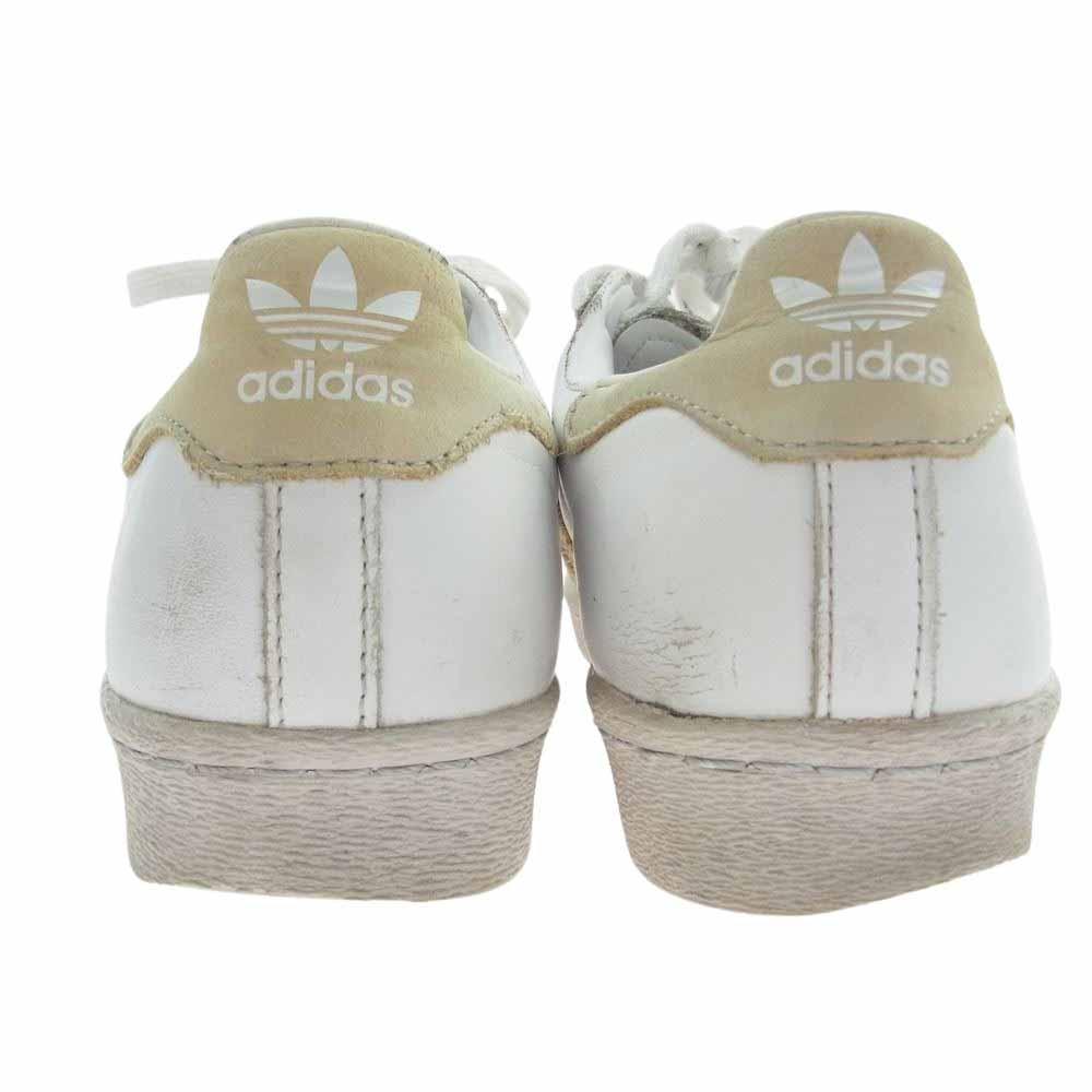 adidas アディダス CG7085 SUPERSTAR 80s スーパースター エイティーズ スニーカー ホワイト系 26.5cm【中古】