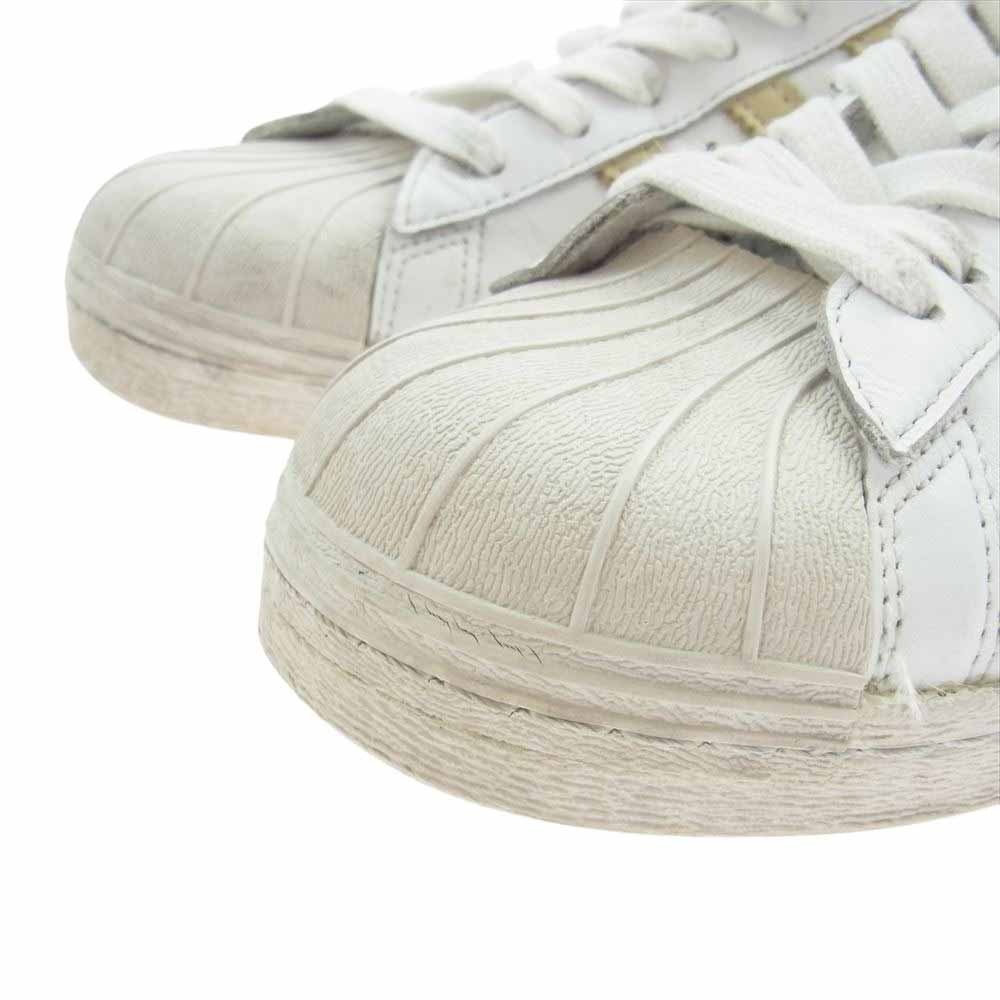 adidas アディダス CG7085 SUPERSTAR 80s スーパースター エイティーズ スニーカー ホワイト系 26.5cm【中古】