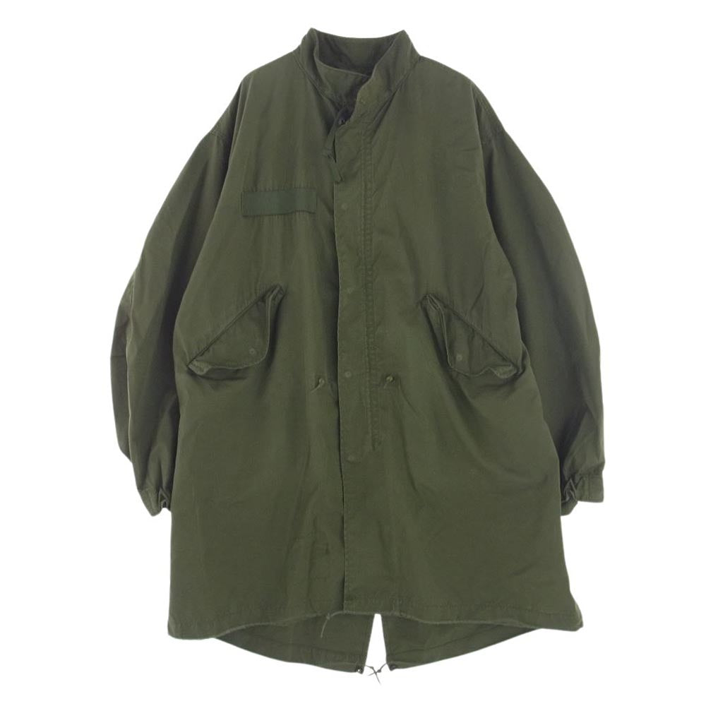ヴィンテージ 8415-782-3217 NATO軍 M-65 78年 フィッシュテール シェル モッズコート カーキ系 SMALL-REGULAR【中古】