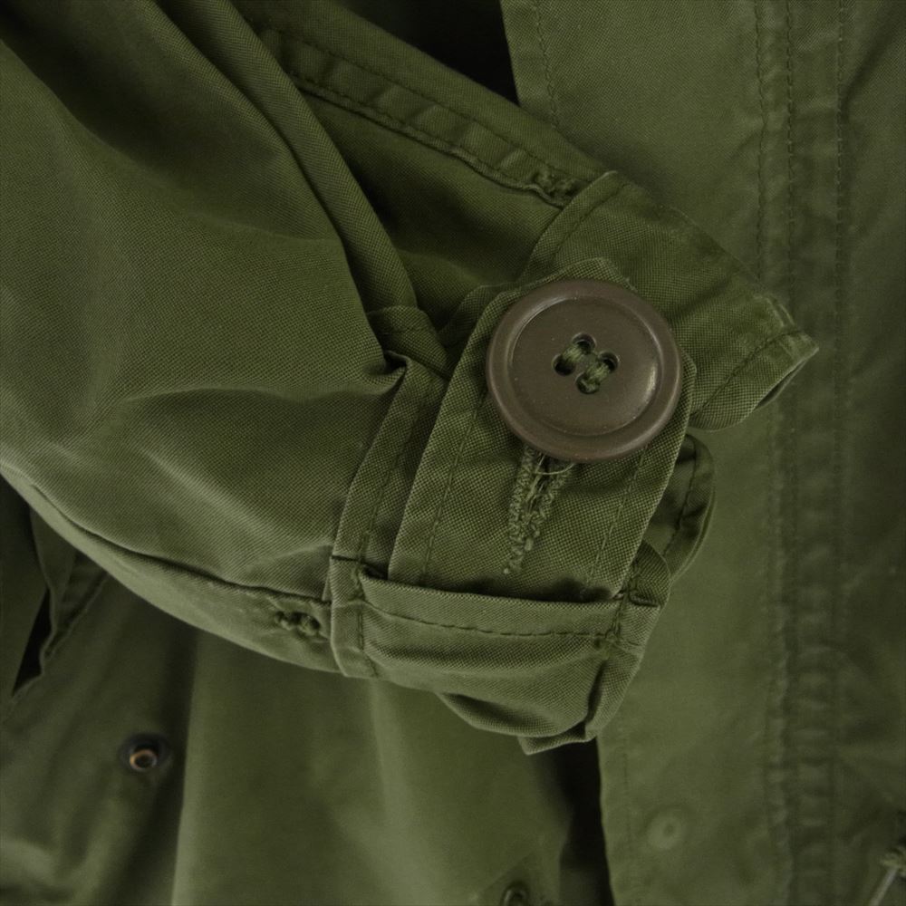 ヴィンテージ 8415-782-3217 NATO軍 M-65 78年 フィッシュテール シェル モッズコート カーキ系 SMALL-REGULAR【中古】