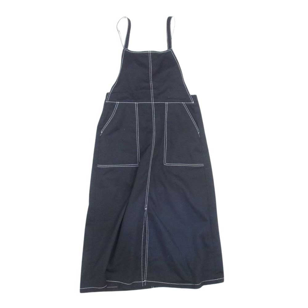 ユニバーサルオーバーオール JUMPER SKIRT ジャンパー スカート ワンピース ブラック系 M【中古】