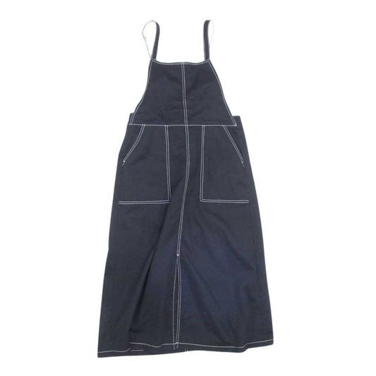 ユニバーサルオーバーオール JUMPER SKIRT ジャンパー スカート ワンピース ブラック系 M【中古】