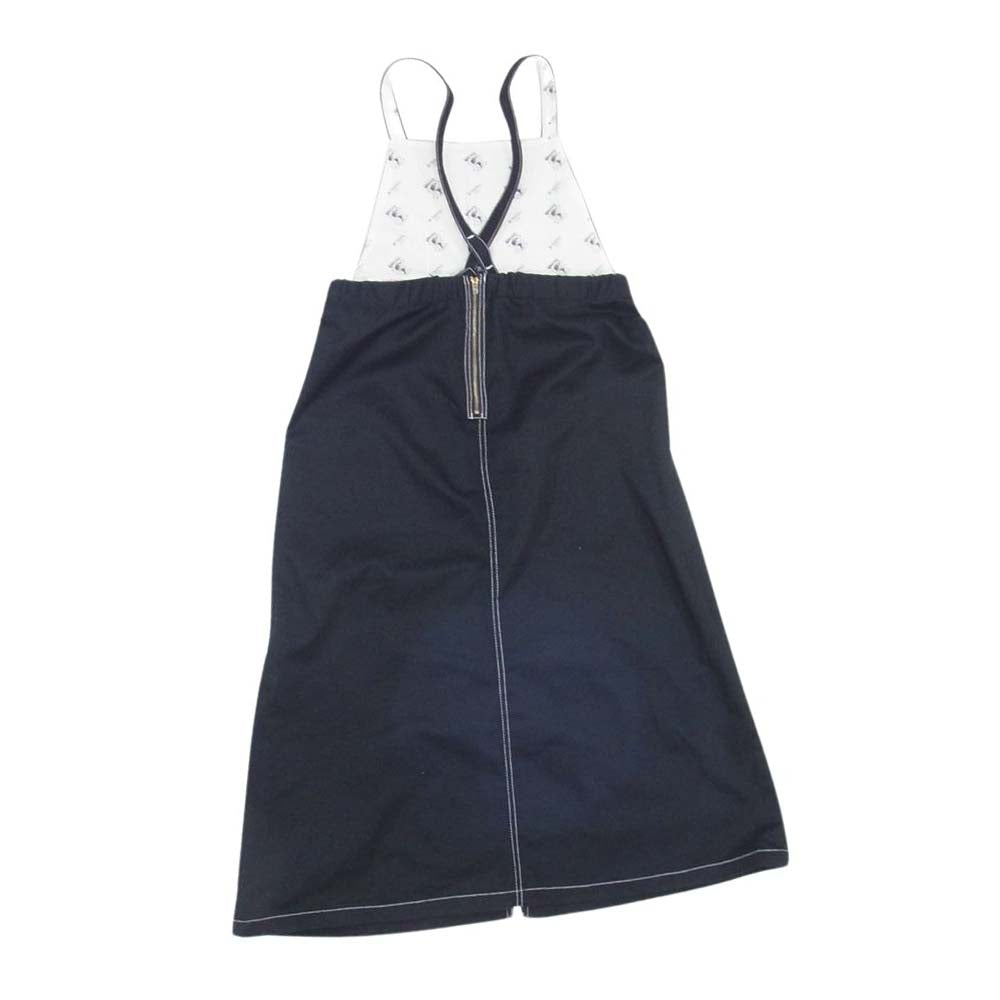 ユニバーサルオーバーオール JUMPER SKIRT ジャンパー スカート ワンピース ブラック系 M【中古】