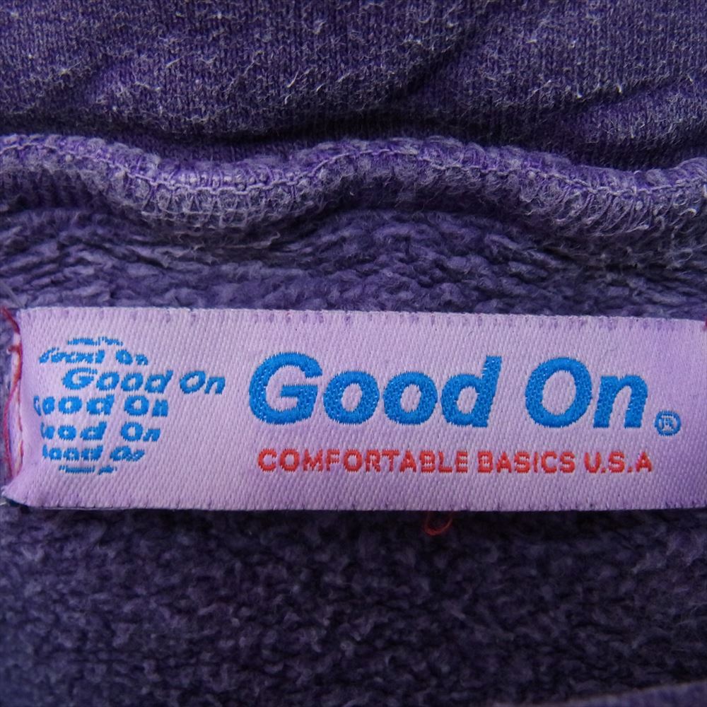 グッドオン ROLL NECK SWEAT ONE PIECE  ロールネック スウェット ワンピース パープル パープル系 S【中古】