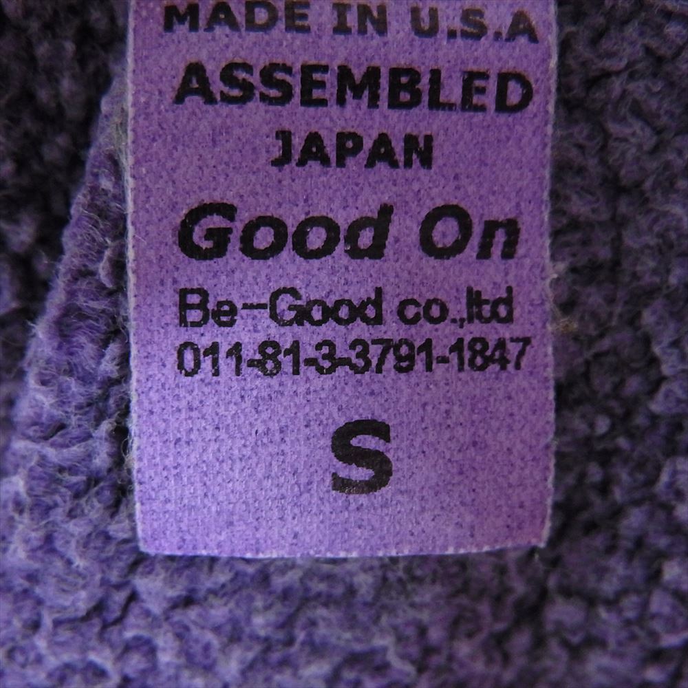 グッドオン ROLL NECK SWEAT ONE PIECE  ロールネック スウェット ワンピース パープル パープル系 S【中古】