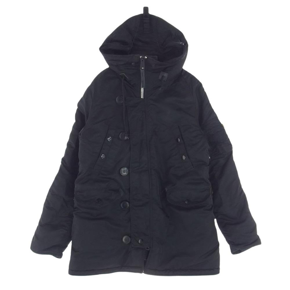 ALPHA アルファ レディース N-3B フライト ジャケット ブラック系 M【中古】