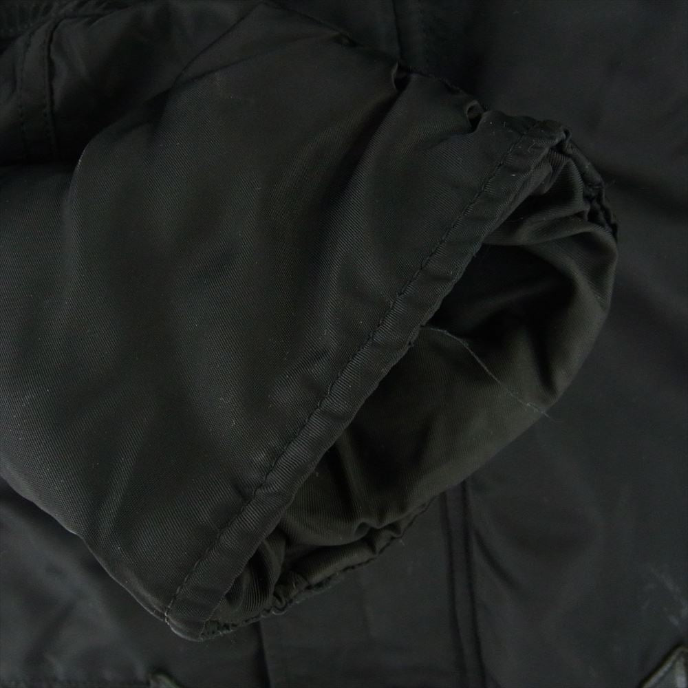 ALPHA アルファ レディース N-3B フライト ジャケット ブラック系 M【中古】