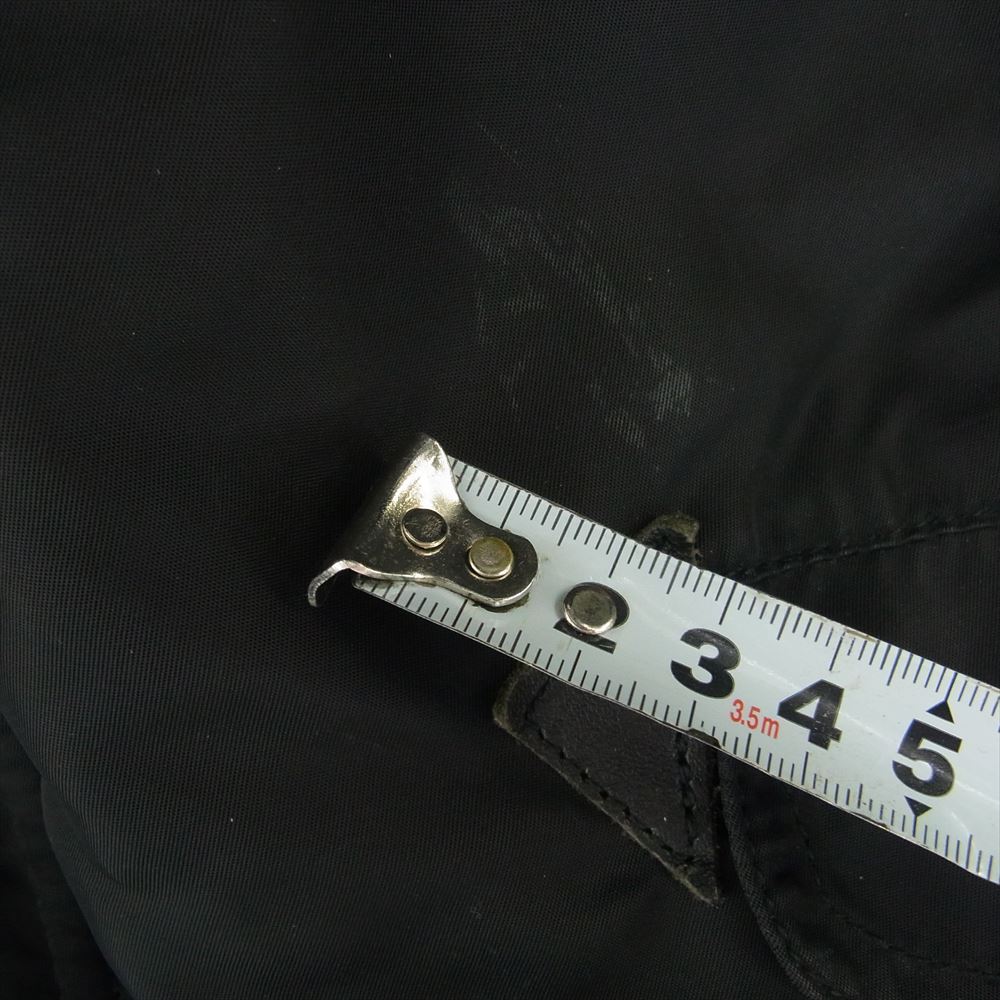 ALPHA アルファ レディース N-3B フライト ジャケット ブラック系 M【中古】