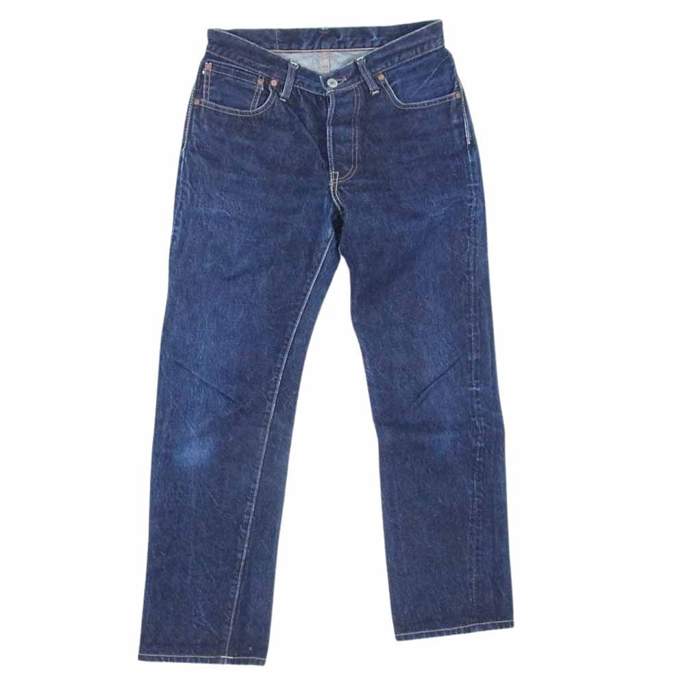 FOB FACTORY エフオービーファクトリー F151 セルヴィッジ XX5P インディゴ デニム パンツ ジーンズ  インディゴブルー系 30【中古】