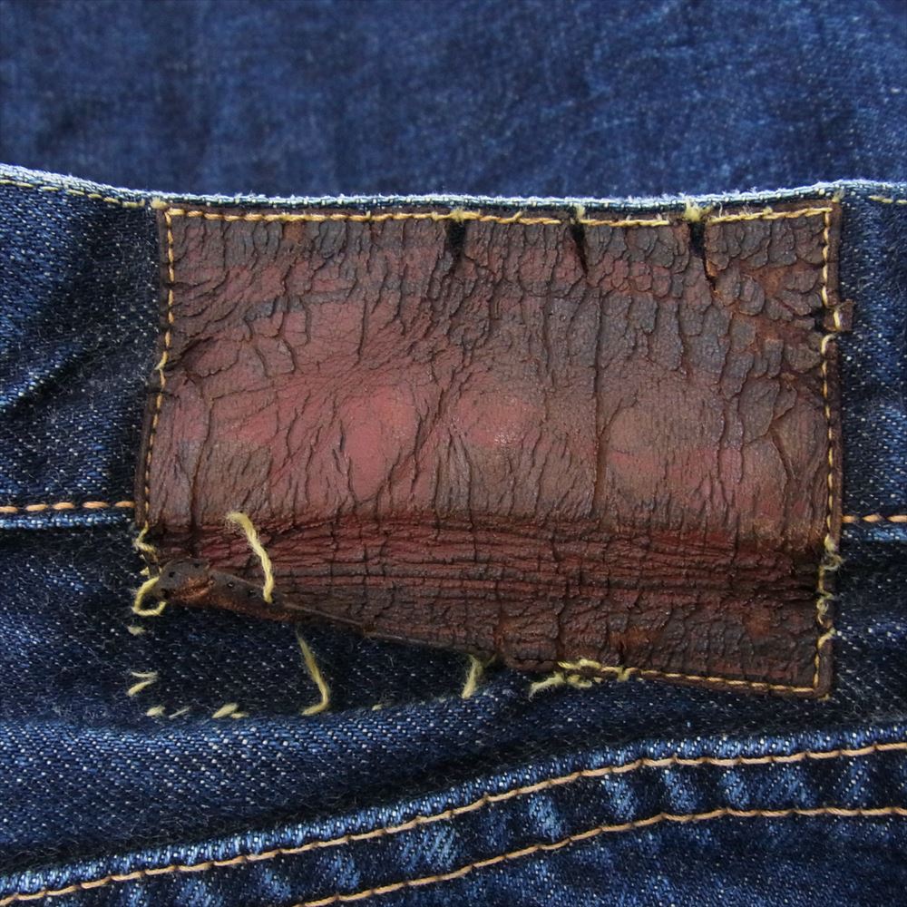 FOB FACTORY エフオービーファクトリー F151 セルヴィッジ XX5P インディゴ デニム パンツ ジーンズ  インディゴブルー系 30【中古】