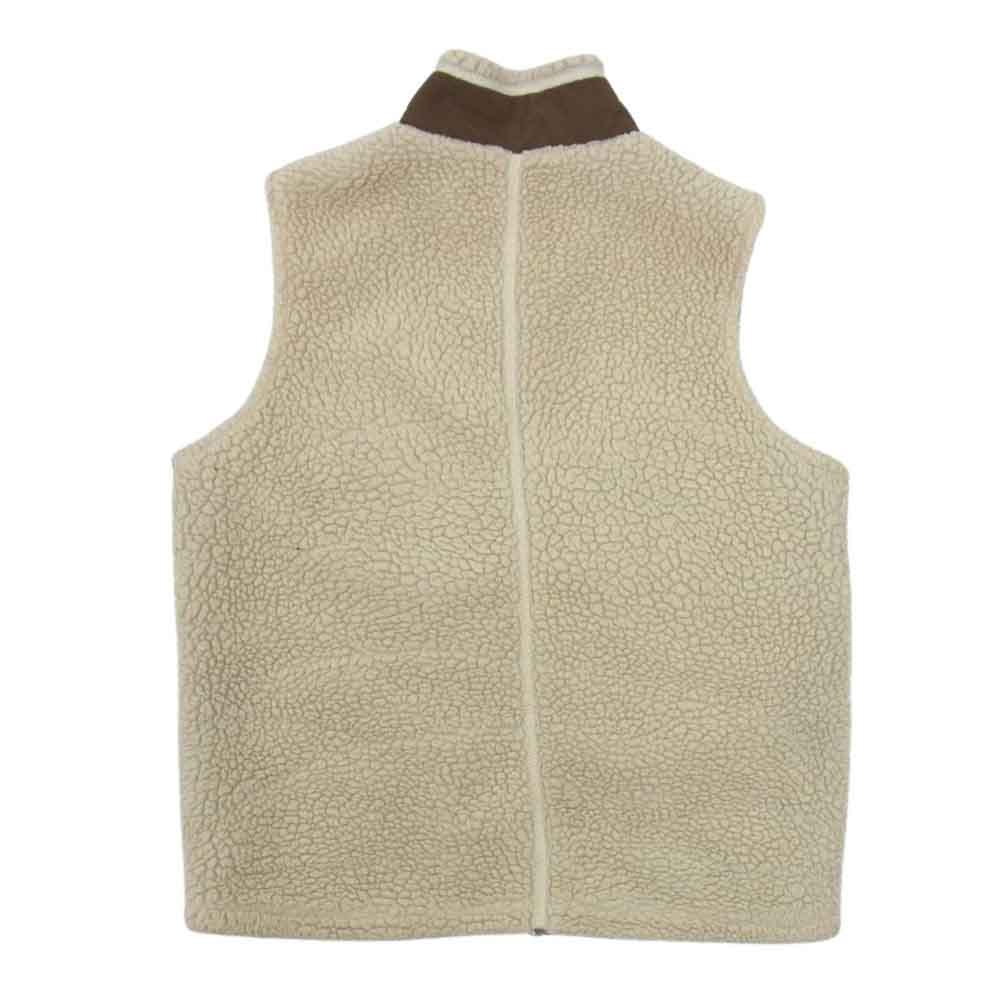 patagonia パタゴニア 11AW 65617 11年製 Kids Retro-X Vest  キッズ レトロ エックス フリース ベスト オフホワイト系 Kids L (12)【中古】
