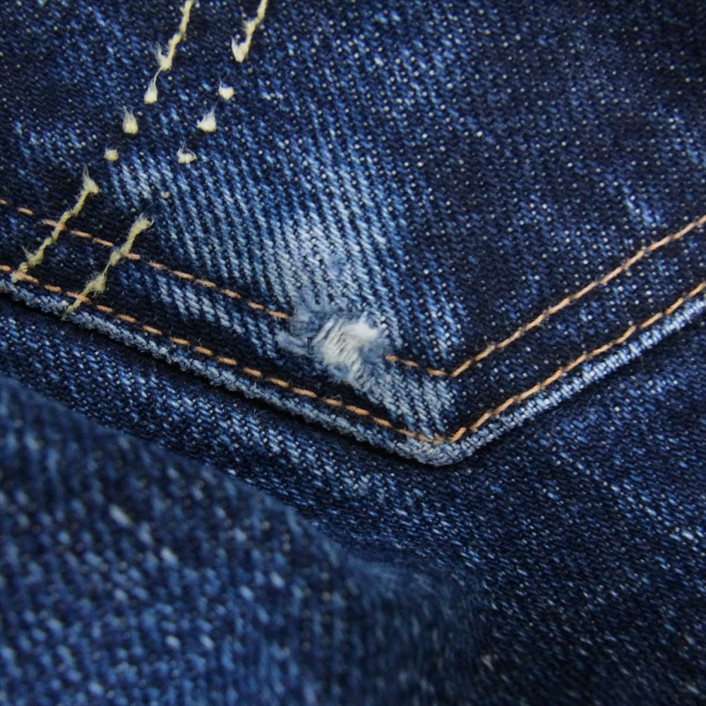 FOB FACTORY エフオービーファクトリー F151 セルヴィッジ XX5P インディゴ デニム パンツ ジーンズ  W30 インディゴブルー系 30【中古】