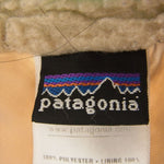 patagonia パタゴニア 11AW 65643 11年製 Kids Retro-X Jacket キッズ レトロX ボア フリース レトロパイル ジャケット  オフホワイト系 Kids XL (14)【中古】