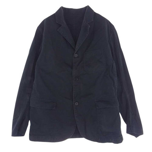 ワーカーズ Lounge Jacket Ventile ラウンジ ジャケット ベンタイル ネイビー系 40【中古】