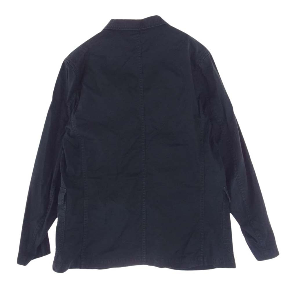 ワーカーズ Lounge Jacket Ventile ラウンジ ジャケット ベンタイル ネイビー系 40【中古】