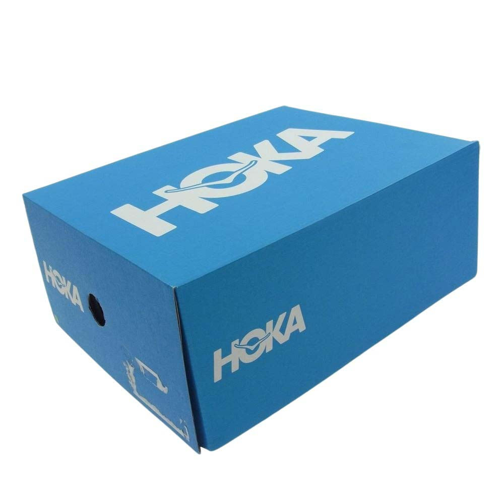 HOKA ONE ONE ホカ オネオネ 1121374 CLIFTON 8 WIDE クリフトン8 ワイド スニーカー ホワイト系 イエロー系 25cm【中古】