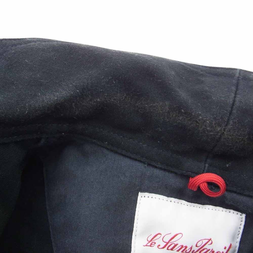 ルサンパレイユ COTTON MOLESKIN TRADITIONAL COVERALL コットン モールスキン トラディショナル カバーオール ジャケット ブラック系 40【中古】