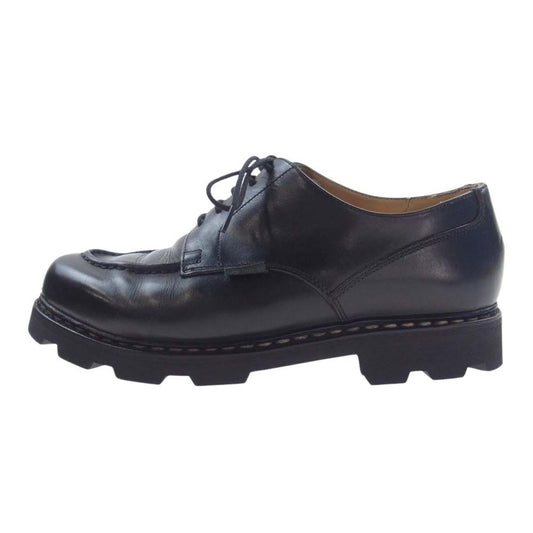 Paraboot パラブーツ CHAMBORD シャンボード Uチップ リスレザー シューズ ブラック系 5.5【中古】