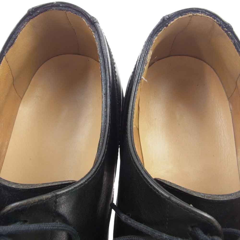 Paraboot パラブーツ CHAMBORD シャンボード Uチップ リスレザー シューズ ブラック系 5.5【中古】