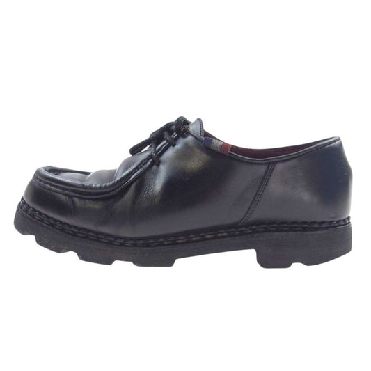 Paraboot パラブーツ MICHAEL ミカエル リスレザー  チロリアン シューズ ブラック系 40【中古】