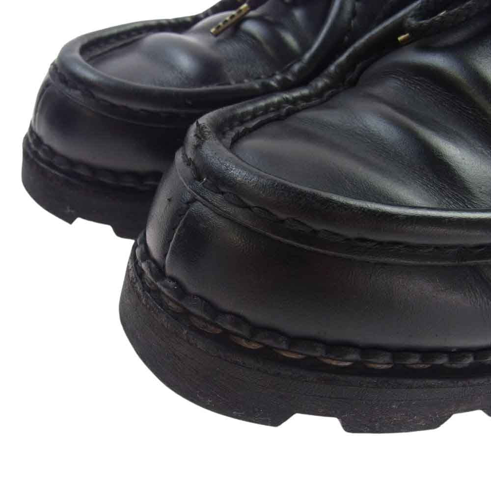 Paraboot パラブーツ MICHAEL ミカエル リスレザー  チロリアン シューズ ブラック系 40【中古】