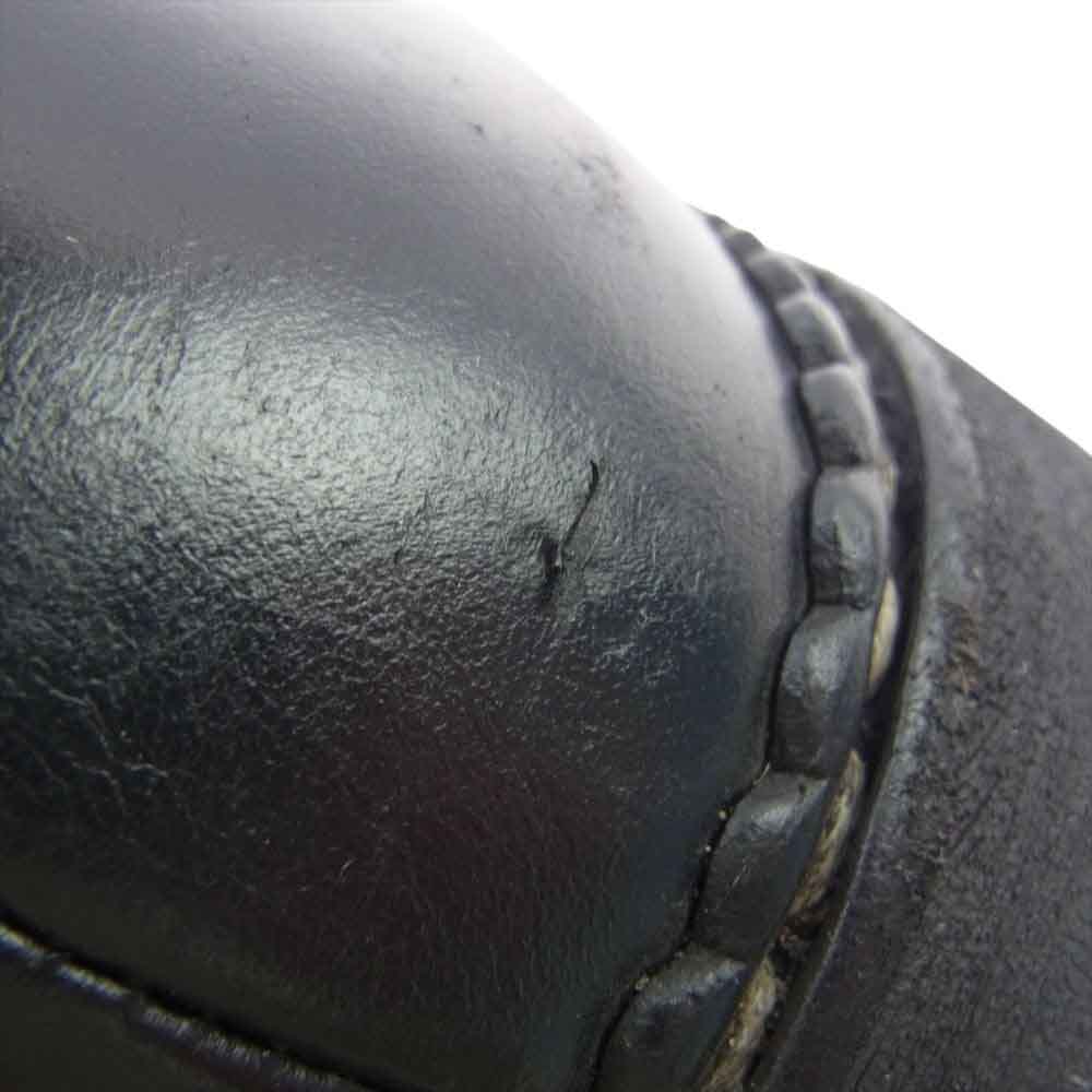 Paraboot パラブーツ MICHAEL ミカエル リスレザー  チロリアン シューズ ブラック系 40【中古】