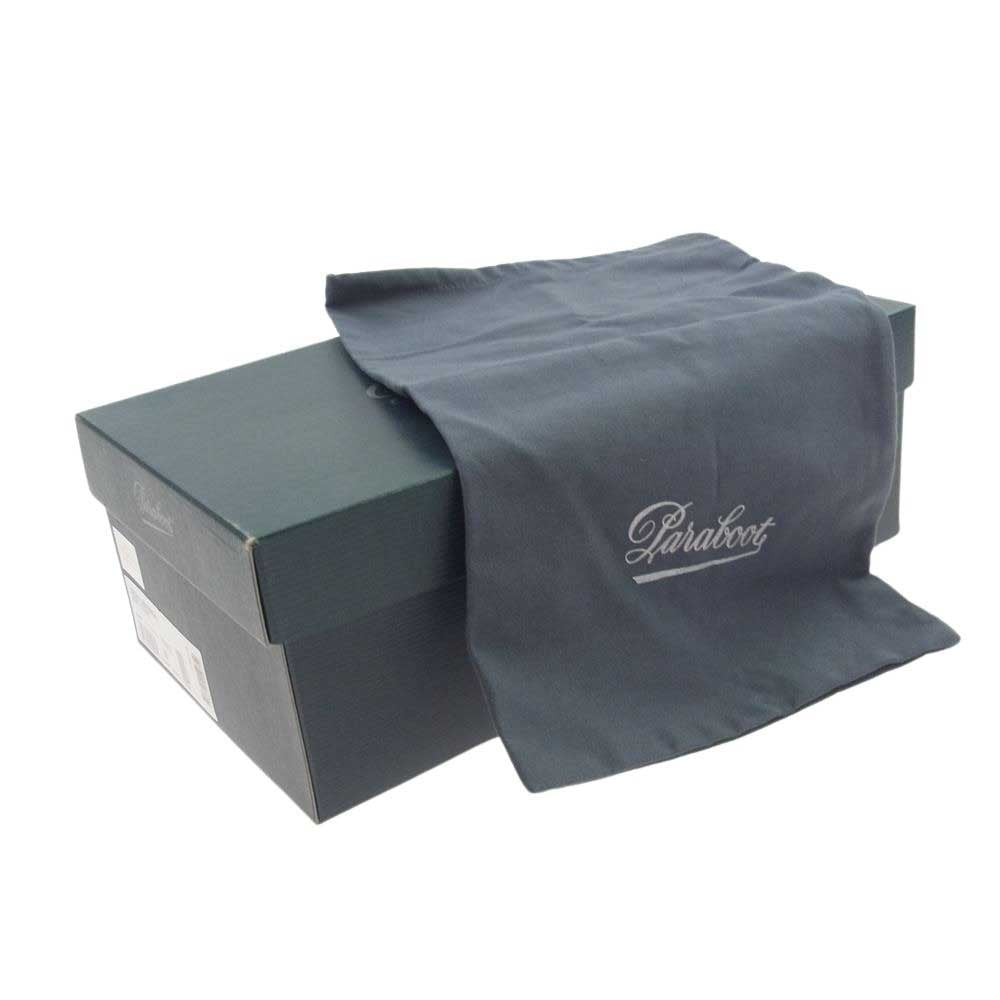 Paraboot パラブーツ MICHAEL ミカエル リスレザー  チロリアン シューズ ブラック系 40【中古】