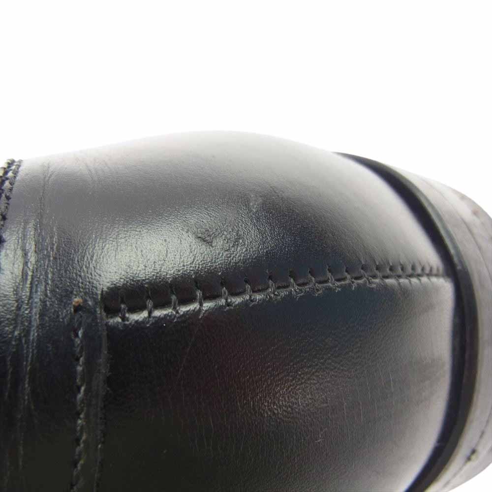 ALDEN オールデン 53711 プレーントゥ ダービー シューズ ブラック系 US7.5D【中古】