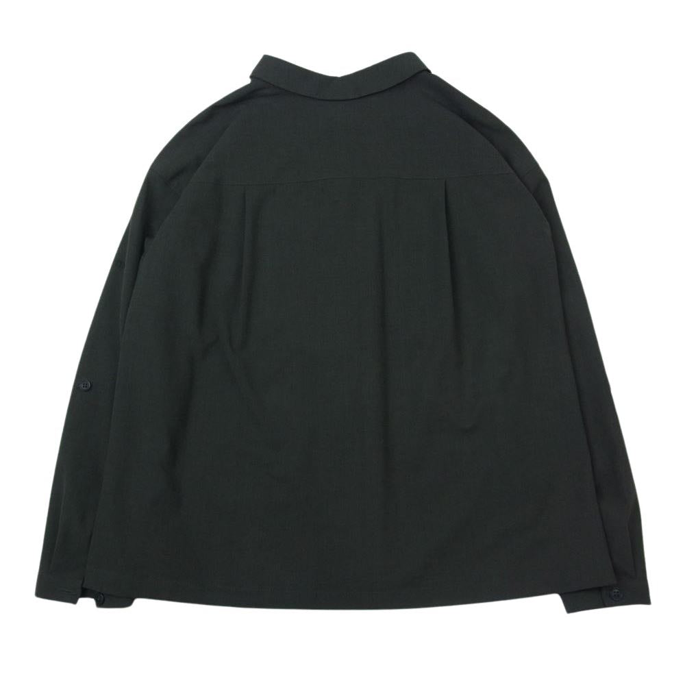 MARMOT マーモット TOWRJB77YY   × 四角友里 Yama Shirt ヤマ シャツ 長袖 カーキ系 M【中古】