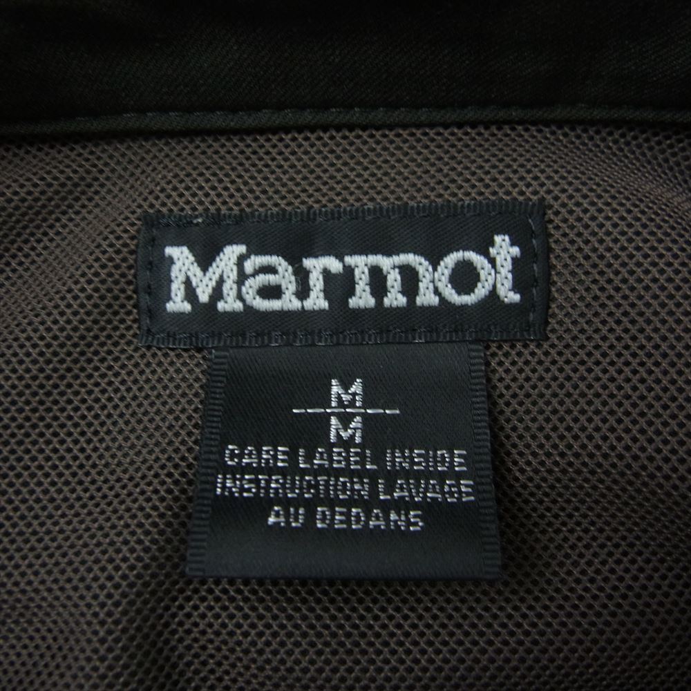 MARMOT マーモット TOWRJB77YY   × 四角友里 Yama Shirt ヤマ シャツ 長袖 カーキ系 M【中古】