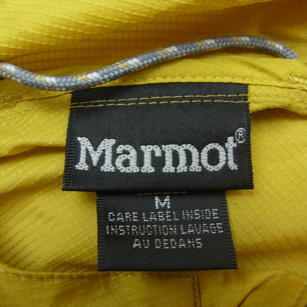 MARMOT マーモット TOWTJK14YY × 四角友里 FLIGHT JACKET フライト ジャケット  イエロー系 M【中古】