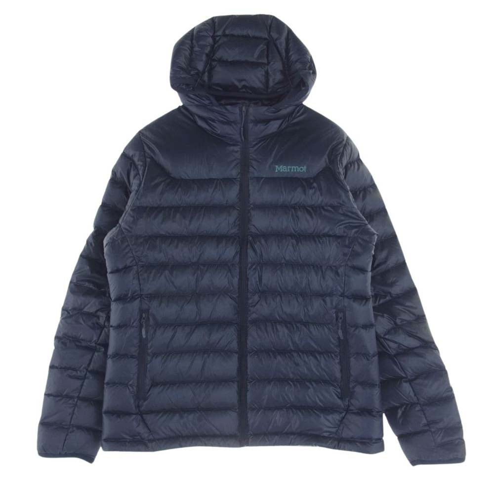 MARMOT マーモット TOWSJL20 1000 Ease Down Hoody ダウン フーディー パーカー ジャケット ネイビー系 L【中古】