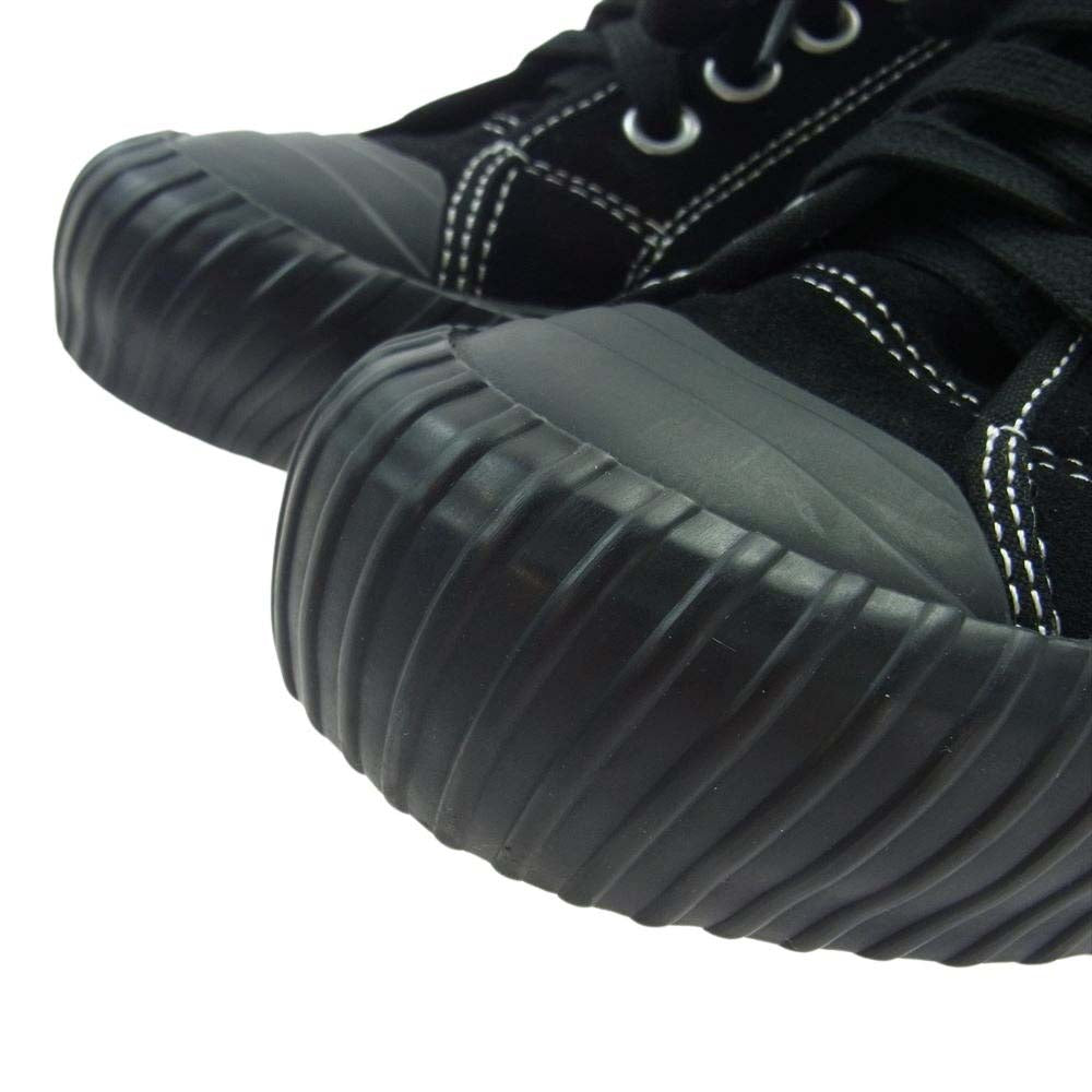 CUSHMAN クッシュマン WW2 ローカット スエード スニーカー ブラック系 8【中古】