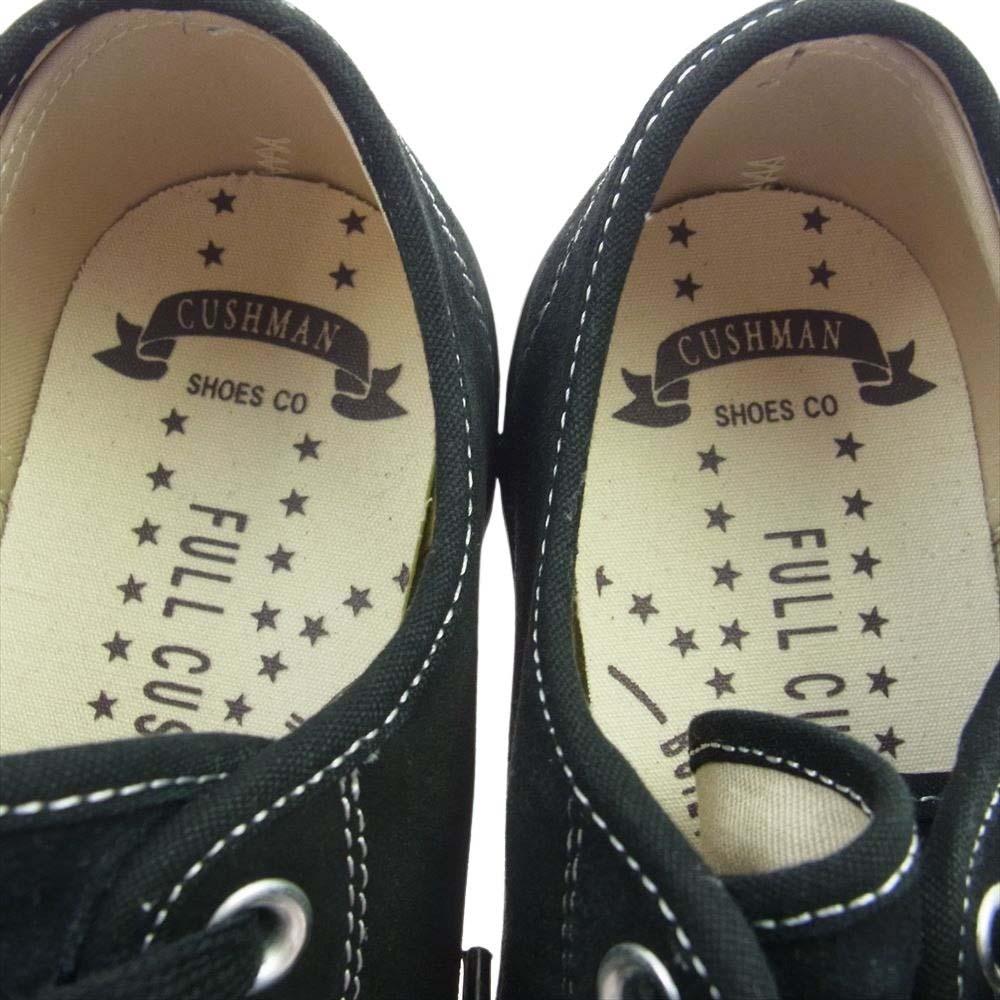 CUSHMAN クッシュマン WW2 ローカット スエード スニーカー ブラック系 8【中古】