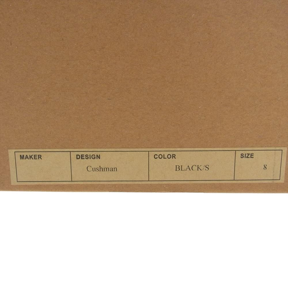 CUSHMAN クッシュマン WW2 ローカット スエード スニーカー ブラック系 8【中古】