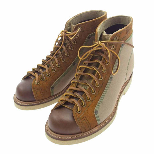 TOY'S McCOY トイズマッコイ McHILL IRONCLAD マックヒル アイアンクラッド クリーブランド ブーツ ブラウン系 7.5【極上美品】【中古】